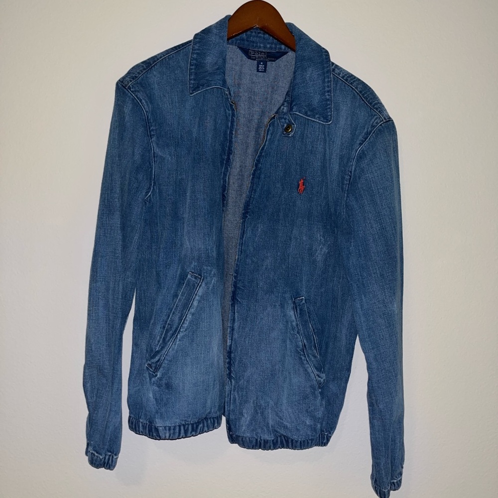 Vintage style Polo Ralph Lauren Denim Windbreaker